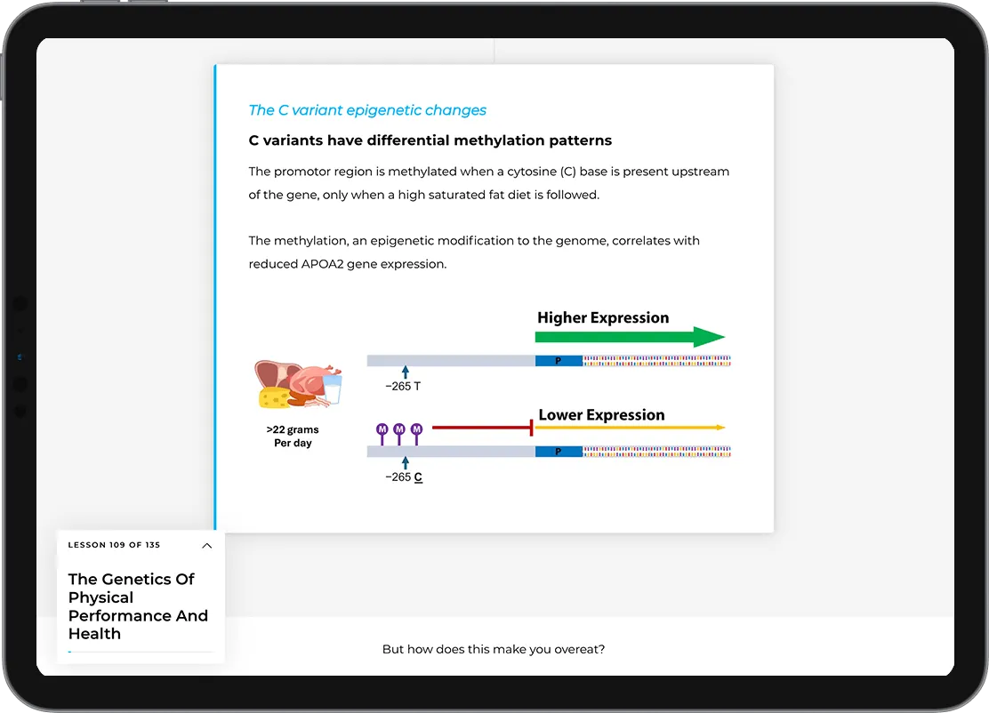 Module 3: The full picture: genes plus lifestyle