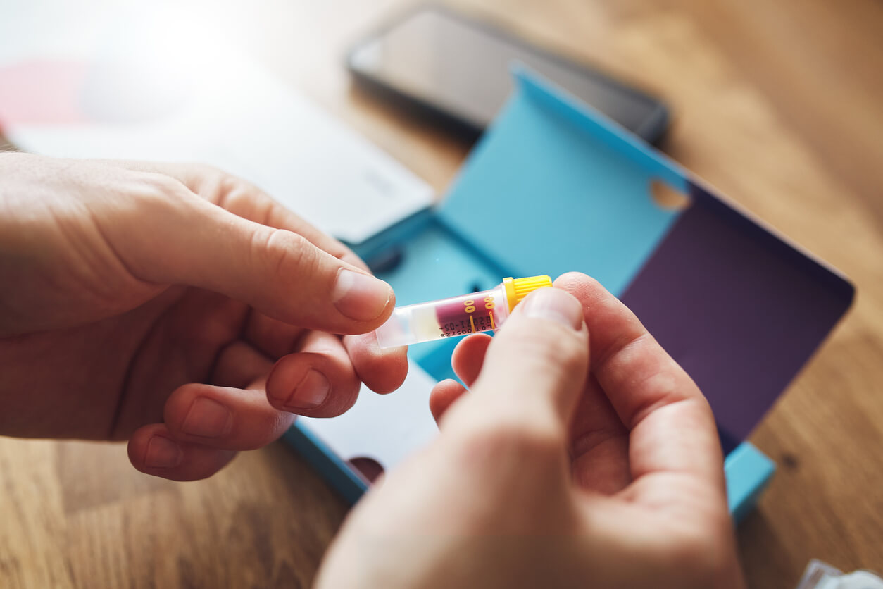 Lifestyle, biometric and blood test data added to genetic results for present-day context